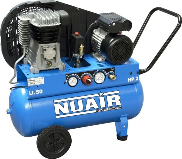 Buy Nuair 50 Litre Professional Belt Drive Air Compressor - 9 CFM 2 HP by Nuair for only £559.20