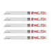 Buy Milwaukee 48005188 Sawzall 230mm 18 TPI Sabre Blade for Metal - 5pk by Milwaukee for only £17.51