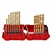 Buy Milwaukee 48894760 HSS Red Hex Shockwave HSS Ground Tin Metal Drill Bits 19pk by Milwaukee for only £43.31