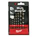 Buy Milwaukee 4932352836 Multi Material Drill Bit Set - 7pk by Milwaukee for only £22.09