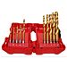 Buy Milwaukee 48894759 Red Hex Shockwave HSS Ground Tin Metal Drill Bits - 10pk by Milwaukee for only £22.25