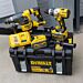 Buy DeWalt DCK2033X2-GB 18V Combi Drill and SDS+ Drill Kit - 2x 9Ah Batteries, Charger and Toughsystem Case by DeWalt for only £629.99