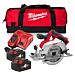 Buy Milwaukee HD18CS Circular Saw, 2x 4Ah Batteries, Charger & Bag by Milwaukee for only £286.80