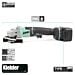 Buy Kielder KWT-013-06 TYPE18 115mm 18v Angle Grinder Body Only by Kielder for only £86.99
