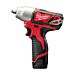 Buy Milwaukee M12BIW38-202C M12 12V 3/8" 138Nm Impact Wrench Kit - 2x 2Ah Batteries, Charger and Case by Milwaukee for only £114.00