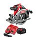 Buy Milwaukee M18CCS55-501 M18 FUEL™ 18V 165mm Circular Saw Kit - 5Ah Battery and Charger by Milwaukee for only £244.74