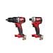 Buy Milwaukee M18BLPP2A2-NB 18V Combi Drill & Impact Driver (Body Only) by Milwaukee for only £149.23