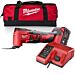 Buy Milwaukee M18BMT-501B M18 18V Multi-Tool Kit - 5Ah Battery, Charger and Bag by Milwaukee for only £205.15