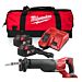 Buy Milwaukee M18BSX-502B M18 18V Sawzall Reciprocating Saw Kit - 2x 5Ah Batteries, Charger and Bag by Milwaukee for only £270.00
