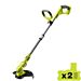 Buy Ryobi ONE+ OLT1832 “EasyEdge” Grass Trimmer with 2 x 4.0 Ah Batteries & Charger by Ryobi for only £185.81