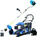 Buy SGS 52cc Petrol Grass Trimmer, Hyundai Lawn Mower, 26cc 3in1 Leaf Blower & 2 litres of engine oil by SGS for only £537.59