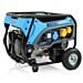 Buy SGS 8.1 kVA Heavy Duty Portable Petrol Generator With Electric Start & Wheels by SGS for only £488.75