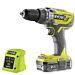 Buy Ryobi R18PD3 18V ONE+ Hammer Drill, 2.0 Ah Battery and Charger by Ryobi for only £101.99