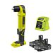 Buy Ryobi ONE+ RAD1801M-0 18V, 10mm Chuck, 15Nm Cordless Angle Drill with 2 x 1.3Ah Lithium Batteries & Charger by Ryobi for only £149.99