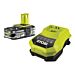 Buy Ryobi ONE+ RBC18L15 18V 1.5Ah Lithium Battery & 60-Minute Charger by Ryobi for only £99.91