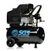 Buy SGS 24 Litre Direct Drive Air Compressor & 2 in 1 Air Nail / Staple Gun - 9.6CFM 2.5HP 24L by SGS for only £146.39