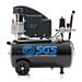 Buy SGS 24 Litre Direct Drive Air Compressor - 5.5 CFM, 1.5 HP by SGS for only £110.39