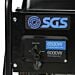 Buy SGS 8.1 kVA Petrol Generator w. Electric Start, Wheel Kit, Oil, Flyleads and Twin Outlet Cable Reel by SGS for only £744.10