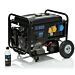 Buy SGS 8.1 kVA Petrol Generator w. Electric Start Wheel Kit & Oil by SGS for only £677.02