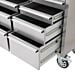 Buy SGS Stainless Steel 30 Drawer Work Bench | 6 Upper Cabinets & 2 Tall Side Cabinets by SGS for only £2,999.99
