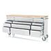 Buy SGS 72in Stainless Steel Workbench Tool Chest and Side Cabinet by SGS for only £1,177.80