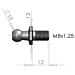 Buy NitroLift M8 Threaded Stainless Steel 10mm Ball Extension by NitroLift for only £4.79