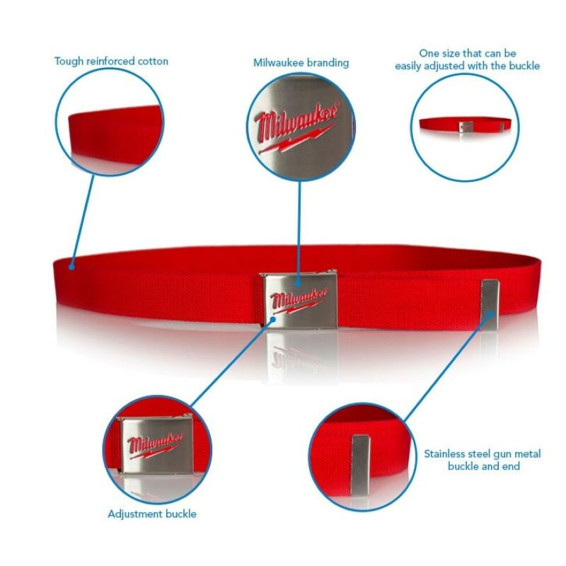 Buy Milwaukee MBELT Clip Belt by Milwaukee for only £14.80