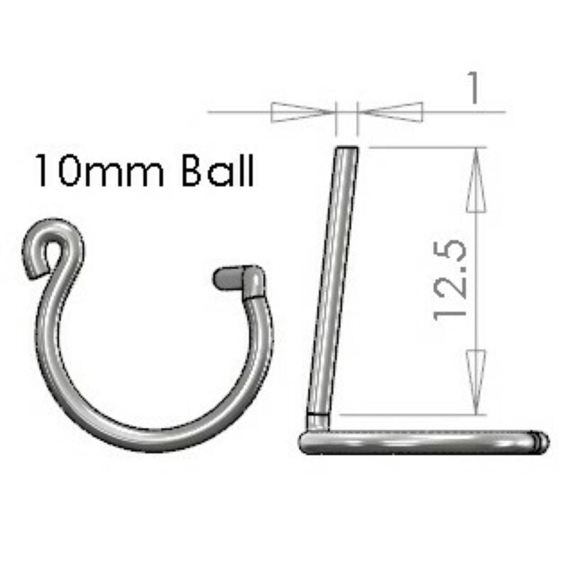 Buy NitroLift 10mm Ball Stud Pin by NitroLift for only £1.19