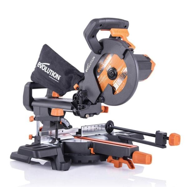Buy Evolution R210SMS+ 210mm Multi-Material Sliding Mitre Saw - 230V by Evolution for only £134.99