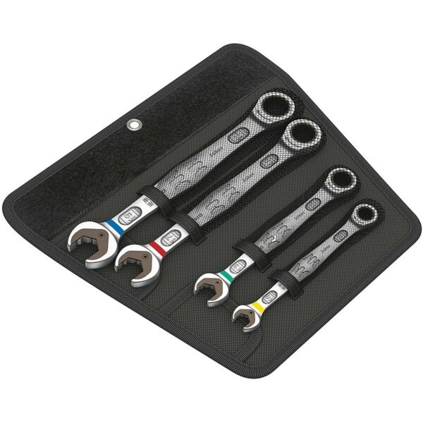 Buy Wera 05073290001 Joker Combination Ratchet Spanner Set Metric 4pc by Wera for only £87.59