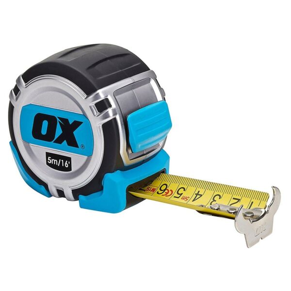 Buy OX Tools OX-P028705 Pro Metric/Imperial 5m Tape Measure by OX Tools for only £17.94