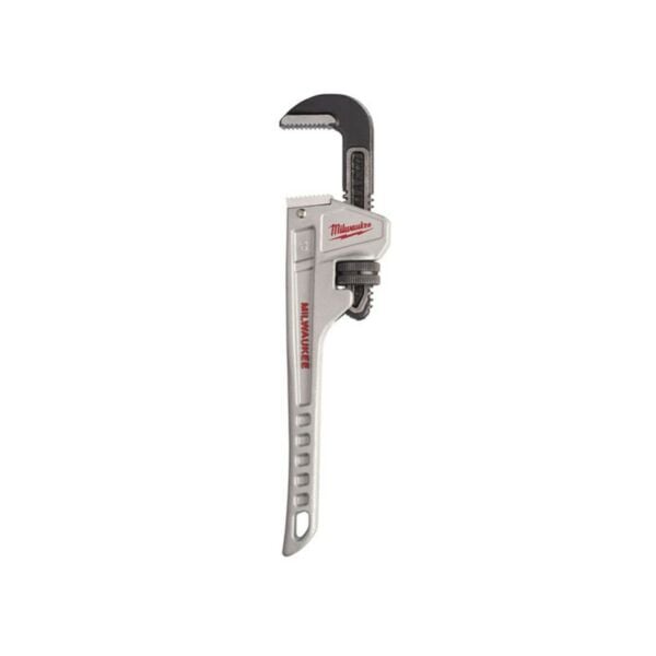 Buy Milwaukee 48227210 254mm(10) Aluminum Pipe Wrench by Milwaukee for only £27.98