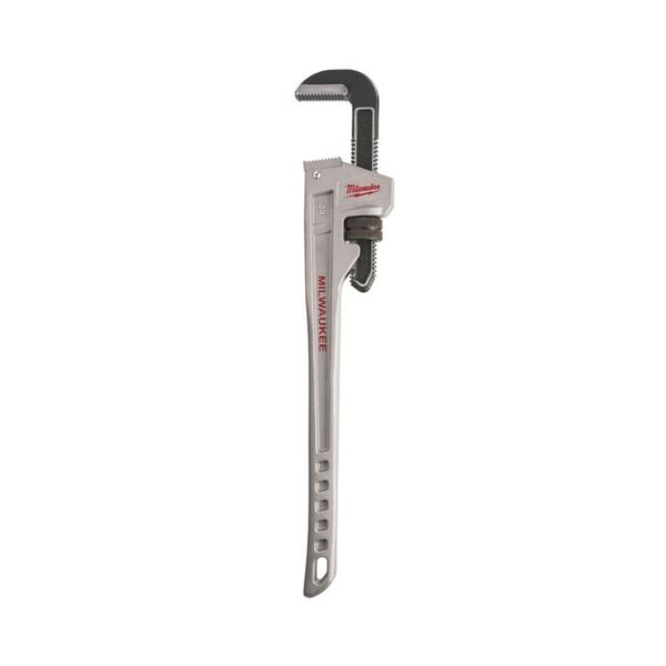Buy Milwaukee 48227224 600mm(24) Aluminum Pipe Wrench by Milwaukee for only £109.06
