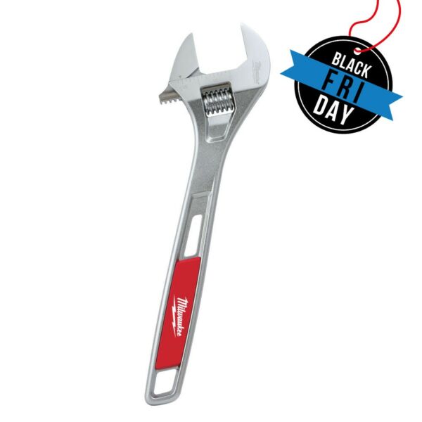 Buy Milwaukee 48227412 Adjustable Wrench 12 Inch / 300mm by Milwaukee for only £35.98