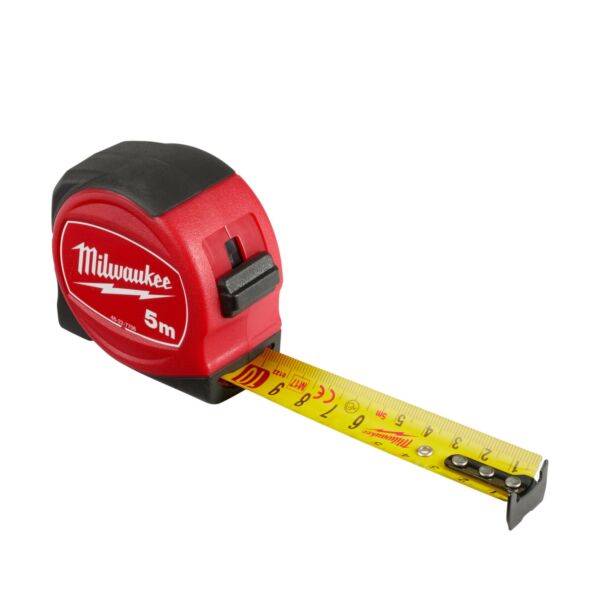 Buy Milwaukee 48227706 Slimline 5m Tape Measure by Milwaukee for only £6.79