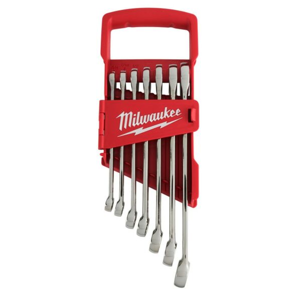 Buy Milwaukee 48229407 MAX BITE™ 7 pcs Combination Spanner Set (Imperial) by Milwaukee for only £71.99