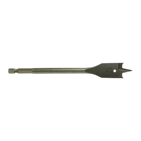 Buy Milwaukee 4932363137 Flat Boring Drill Bit - 19mm x 152 mm by Milwaukee for only £2.33