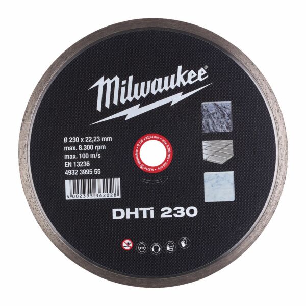 Buy Milwaukee Diamond Blade DHTi - 1pc-230mm by Milwaukee for only £23.32
