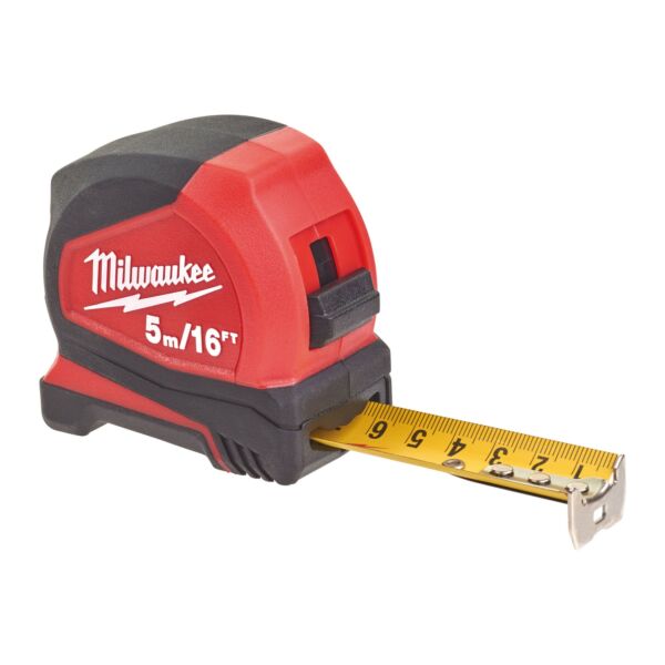 Buy Milwaukee 4932459595 Pro Compact 5m/16ft Tape Measure by Milwaukee for only £7.97