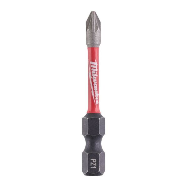 Buy Milwaukee SHOCKWAVE™ Impact Duty PZ2 x 50mm Screwdriving Bit by Milwaukee for only £1.38
