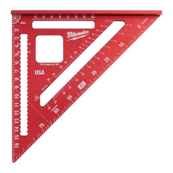 Buy Milwaukee 4932472124 180 mm Rafter Square - Metric by Milwaukee for only £14.04