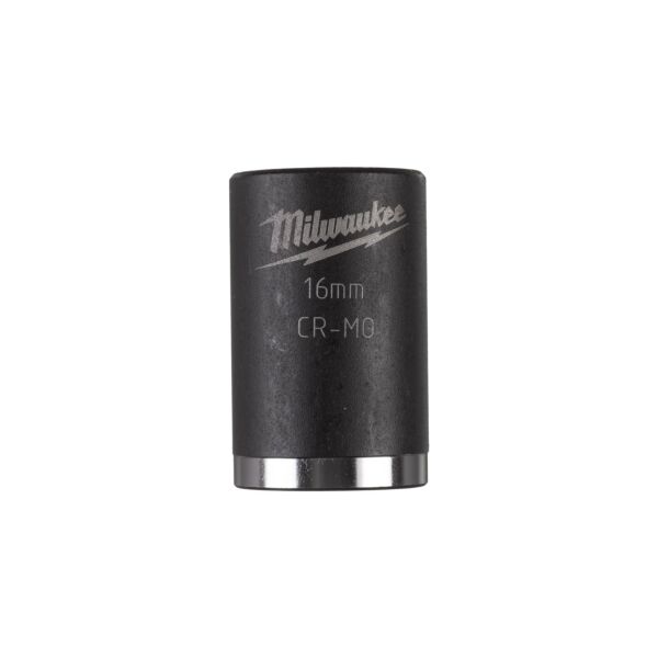 Buy Milwaukee 4932478015 3/8” Sq. Shockwave Impact Socket (Short), 16mm by Milwaukee for only £2.71