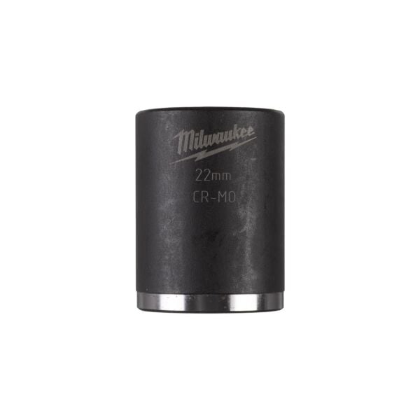 Buy Milwaukee 4932478020 3/8” Sq. Shockwave Impact Socket (Short), 22mm by Milwaukee for only £3.54