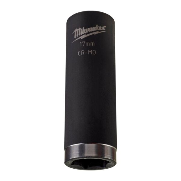 Buy Milwaukee 4932478029 SHOCKWAVE™ Impact Duty Deep Socket - 17mm, 3/8 by Milwaukee for only £4.25