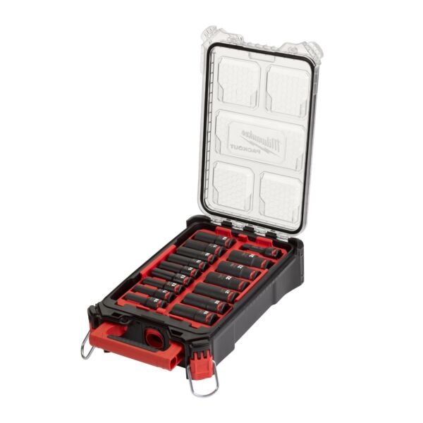 Buy Milwaukee 4932480943 1/2in Shockwave Impact Duty Socket Set - 16PC by Milwaukee for only £87.00