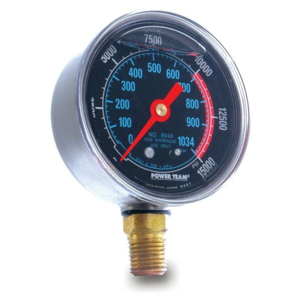 Buy Power Team 9040E 63.5mm Standard Hydraulic Pressure Gauge for All Cylinders by SPX for only £87.86