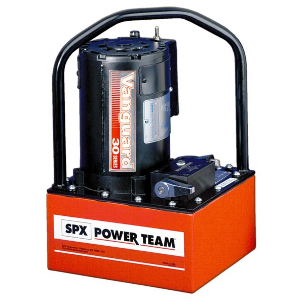 Buy Power Team PE304 Vanguard Two-Speed Electric Hydraulic Pump - 0.48L/Min Double-Acting by SPX for only £1,933.27