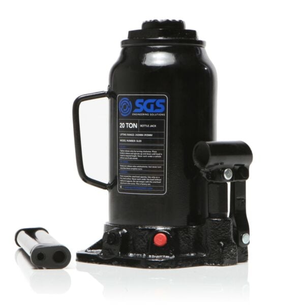 Buy SGS 20 Tonne Hydraulic Bottle Jack with 150mm Stroke by SGS for only £47.99