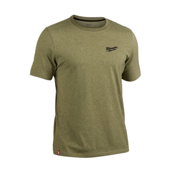 Buy Milwaukee HT SS GN Hybrid Short Sleeve T-Shirt - Green by Milwaukee for only £29.94