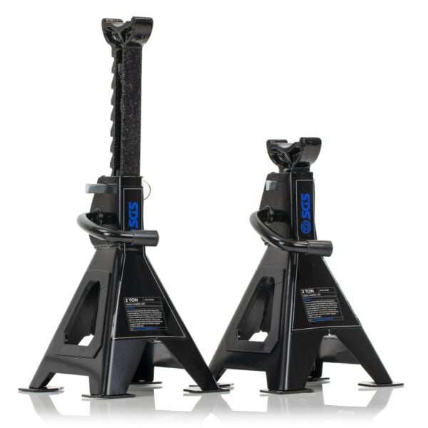 Buy SGS 4 Tonne Ratchet Axle Stands - Lifetime Warranty by SGS for only £33.59